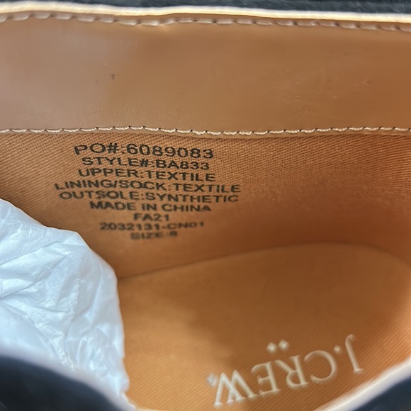 J. Crew Microsuede Side Zip High-top Sneakers Size 8 - Picture 8 of 8